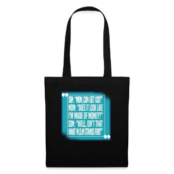 Maman Mère Drôle - Sac en tissu - noir - Devant
