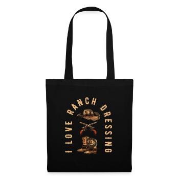 Rodeo Cowboy Ranch Cowboy I Love Ranch Dressing - Tote Bag - black - Front