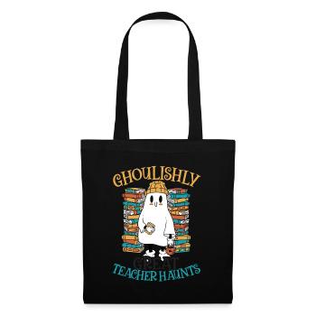 Eerily beautiful teacher haunted on teacher's Halloween - Tote Bag - black - Front