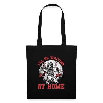 Softball - Tote Bag - black - Front