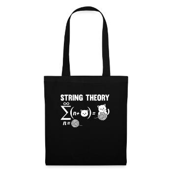 Physics Physicists Quantum Physics String Theory - Tote Bag - black - Front