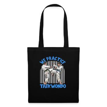 Taekwondo Cool Taekwondo Father - Tote Bag - black - Front