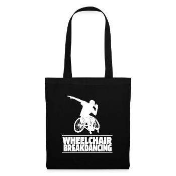 Breakdance Breakdancer Breakdancing Wheelchair - Tote Bag - black - Front