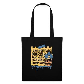 Fan train marching band - Tote Bag - black - Front