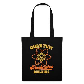 Physique Physicien Drôle Physique quantique - Sac en tissu - noir - Devant