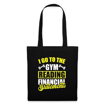 Accountant Tax Advisor Gym - Tote Bag - black - Front