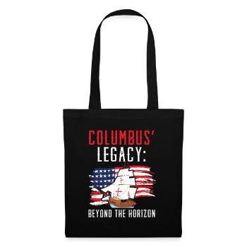 Columbus' Legacy: Beyond the Horizon Kolu - Tote Bag - black - Front