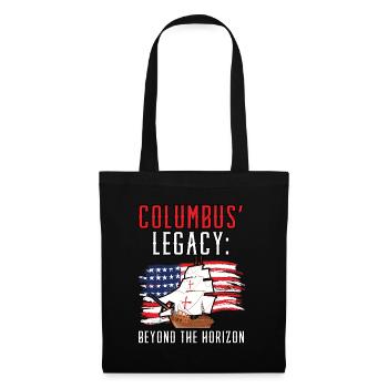 Columbus' Legacy: Beyond the Horizon Kolu - Tote Bag - black - Front