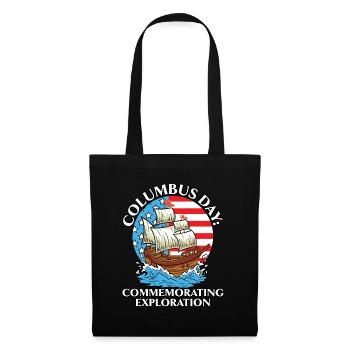 Columbus Day: To commemorate the discovery of K - Tote Bag - black - Front