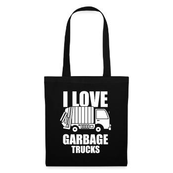 Truck Driver Trucker Truck Driver Love - Tote Bag - black - Front