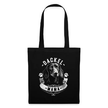 Dachshund Mama - Tote Bag - black - Front