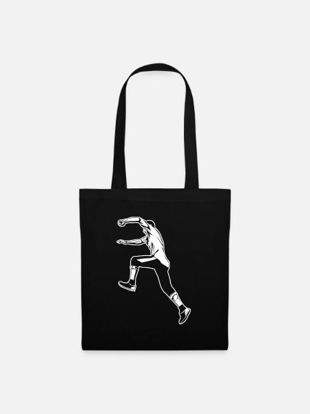 Le parkour - Sac en tissu - noir
