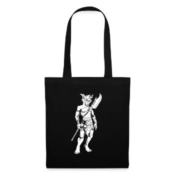 Furry Fandom Fursuits Warrior - Tote Bag - black - Front