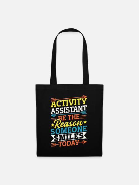 Activity Assistant Appreciation - Stoffbeutel - Schwarz