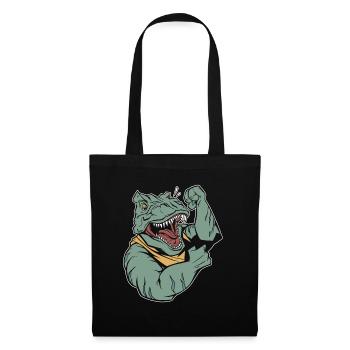 Trex T Rex Dino Cool - Sac en tissu - noir - Devant