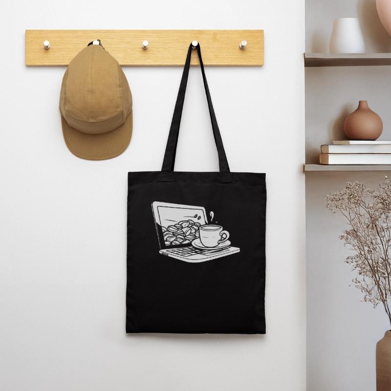 Developer, Coder, Programmer, Coffee Tote Bag