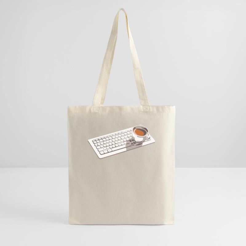 Entwickler Coder Programmierer Kaffee Stoffbeutel