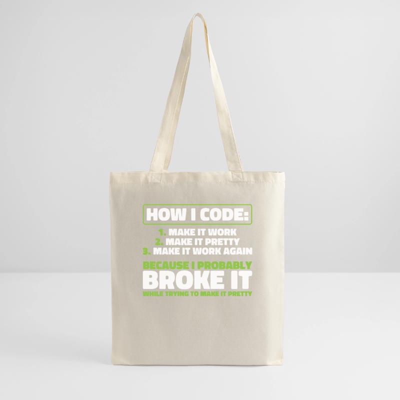 Developer, Coder, Programmer Tote Bag
