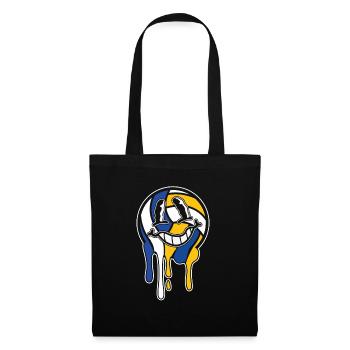Volley-ball Volley-ball - Sac en tissu - noir - Devant