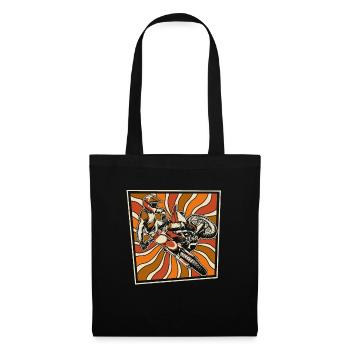 Mx Motocross Dirt Bike - Sac en tissu - noir - Devant