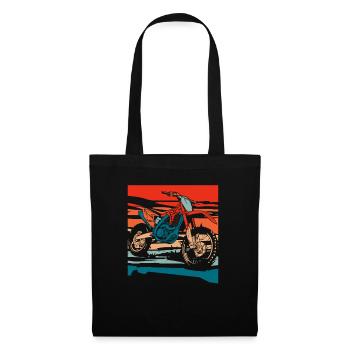 Mx Motocross Dirt Bike - Sac en tissu - noir - Devant