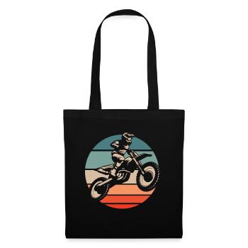 Mx Motocross Dirt Bike - Sac en tissu - noir - Devant