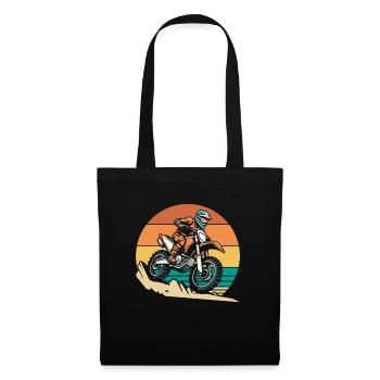 Mx Motocross Dirt Bike - Sac en tissu - noir - Devant