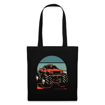 Monster Truck - Sac en tissu - noir - Devant