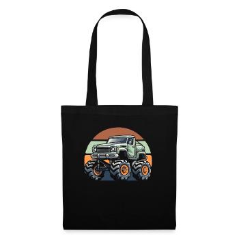 Monster Truck - Sac en tissu - noir - Devant