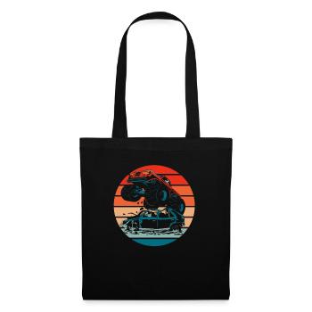 Monster Truck - Sac en tissu - noir - Devant