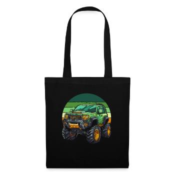 Monster Truck - Sac en tissu - noir - Devant