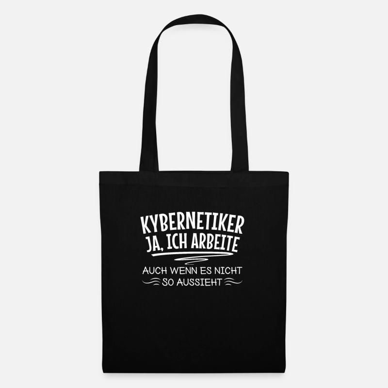 Kybernetiker Lustiger Informatiker Technologie - Stoffbeutel - Schwarz