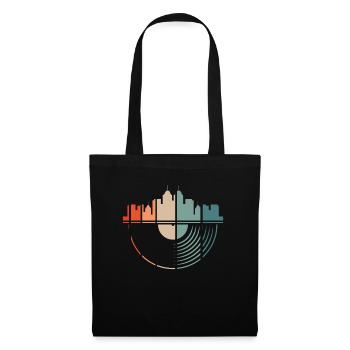 Vinyl Record Collector - Tote Bag - black - Front