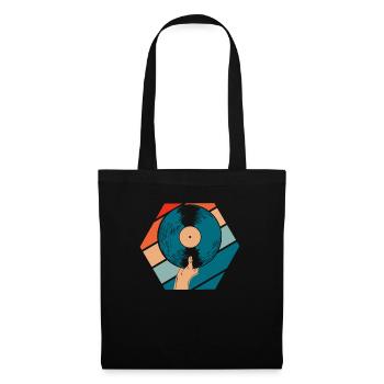Vinyl Record Collector - Tote Bag - black - Front