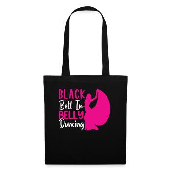 Citations de danse drôles Danseur drôle Raqs sharqi Swing - Sac en tissu - noir - Devant