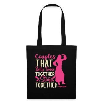 Dance Quotes Funny Dancer Raqs sharqi Swing - Tote Bag - black - Front