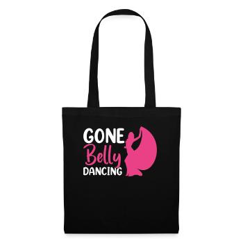 Citations de danse drôles Danseur drôle Raqs sharqi Swing - Sac en tissu - noir - Devant