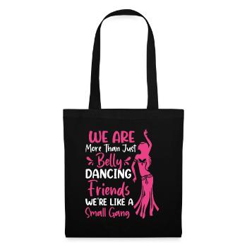 Citations de danse drôles Danseur drôle Raqs sharqi Swing - Sac en tissu - noir - Devant