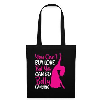 Funny Belly Dancer, Belly Dancing Quotes Dancer - Tote Bag - black - Front