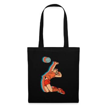 Volley-ball Volley-ball - Sac en tissu - noir - Devant