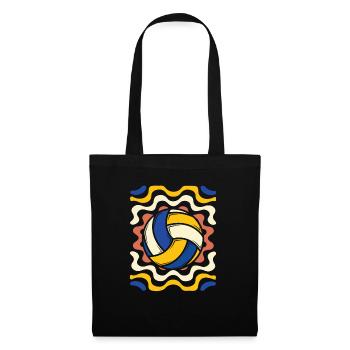 Volley-ball Volley-ball - Sac en tissu - noir - Devant