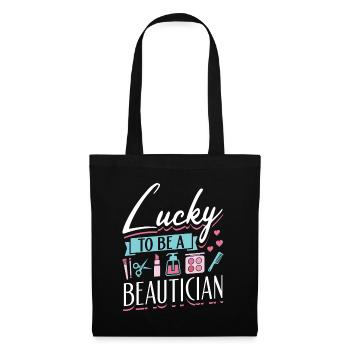 Beautician & Cosmetic Professional - Stoffbeutel - Schwarz - Vorne