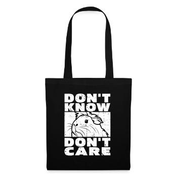 Guinea Pig Guinea Pig Funny - Tote Bag - black - Front