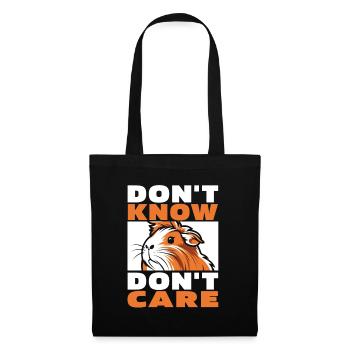 Guinea Pig Guinea Pig Funny - Tote Bag - black - Front