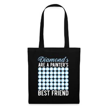 Diamond Painting Tools Diamond Painter - Tote Bag - black - Front