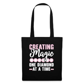 Diamond painting hand tools diamond painter - Tote Bag - black - Front