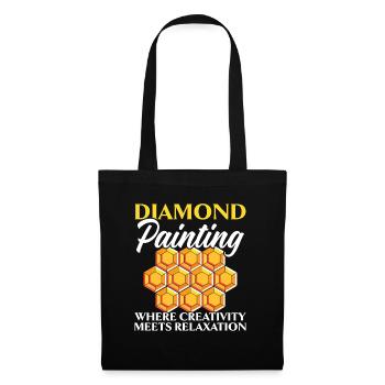 Diamond Painting Tools Diamond Painter - Tote Bag - black - Front
