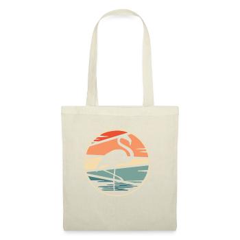 Flamant - Sac en tissu - nature - Devant