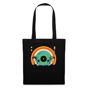 Vinyl Record Collector - Tote Bag - black - Front