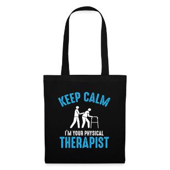 Stay calm, your therapist is there – Expert - Tote Bag - black - Front